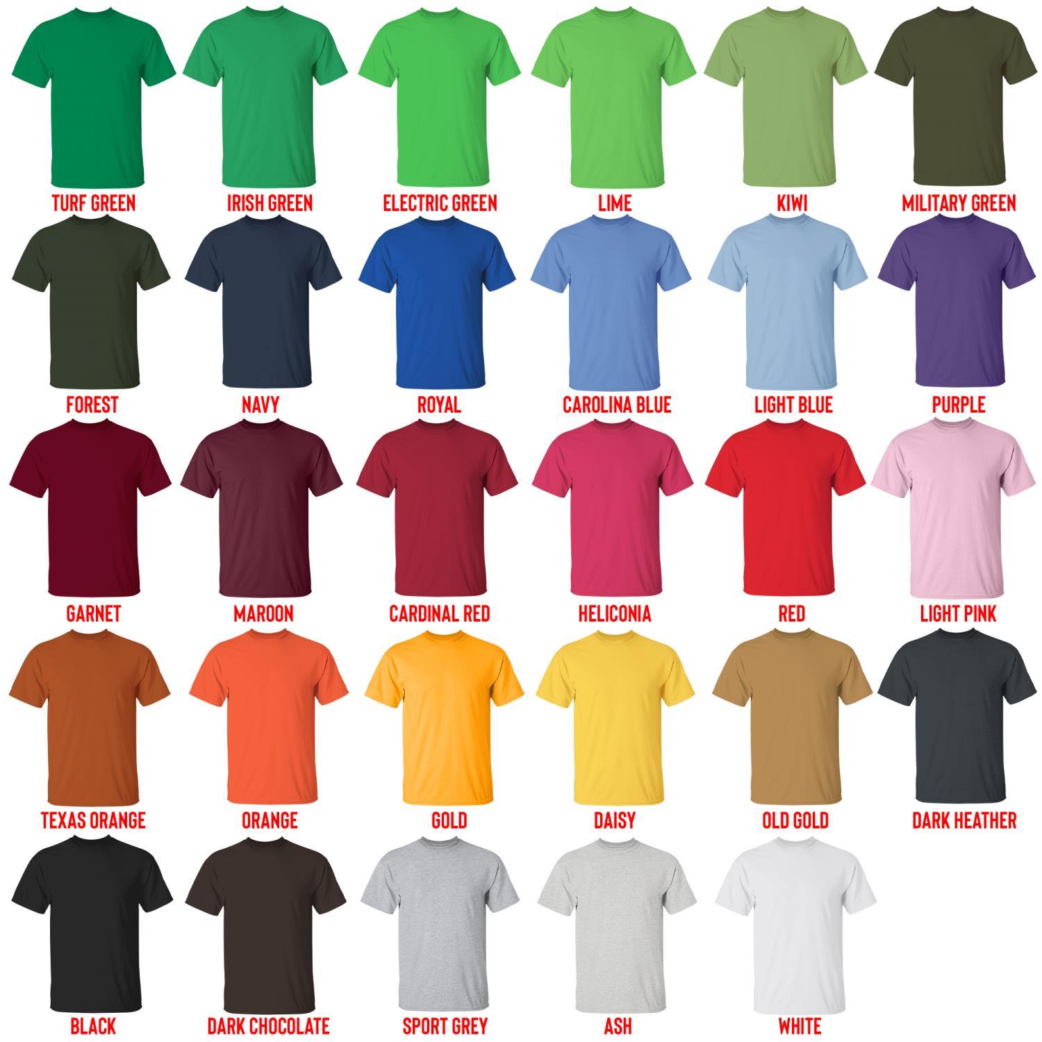 t shirt color chart - Melanie Martinez UK Store