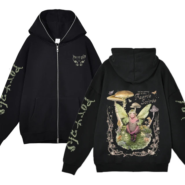 Melanie Martinez Portals Mystic Bloom Zip Hoodie