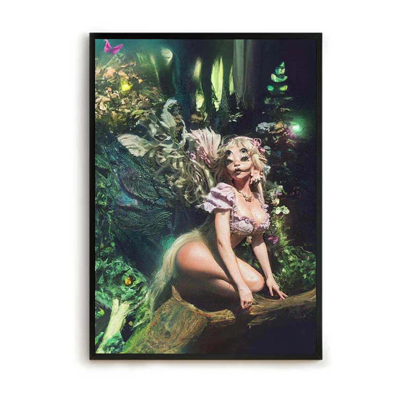 Melanie Martinez Green Fairy Wall Art