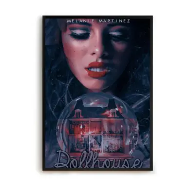 Poster Melanie Martinez Home Decor Pop Singer Paintings on the Wall Aesthetic Room Decoration Posters Canvas 8 - Melanie Martinez UK Store