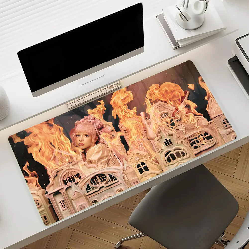 Melanie Martinez Cry Baby Dollhouse On Fire Mouse Pad