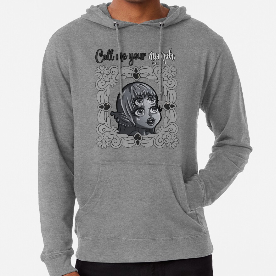 Call Me Your Nymph Black Hoodie