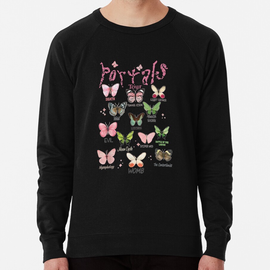 Tour Butterflies Full Albums Sweatshirt - Image 2