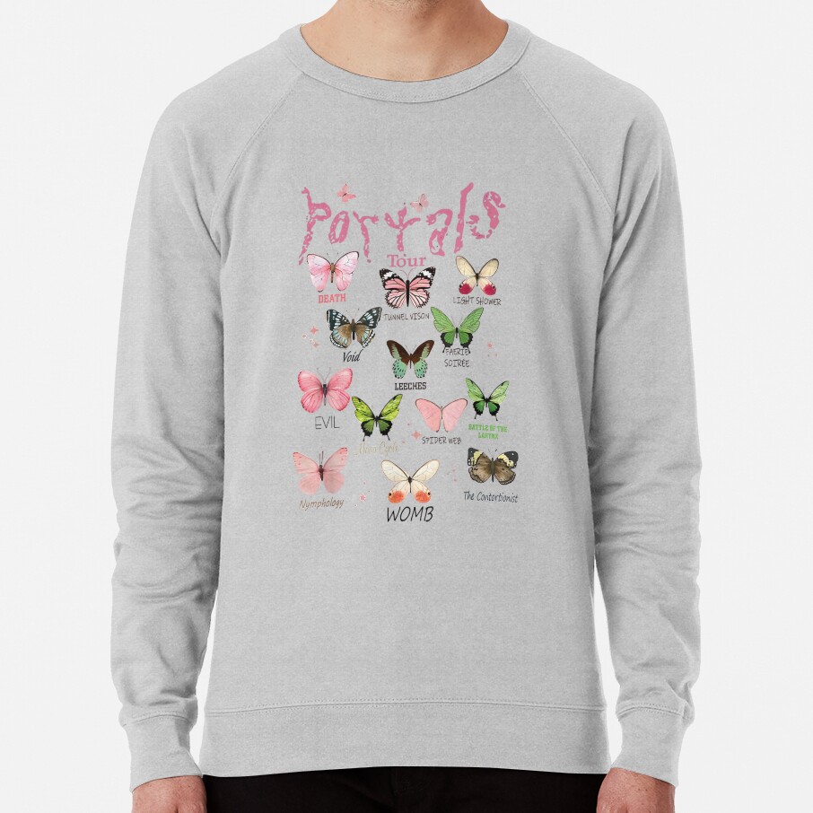 Tour Butterflies Full Albums Sweatshirt - Image 5