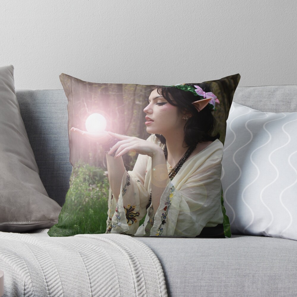 Portals Throw Pillow