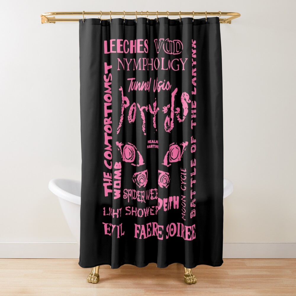 Spiderweb Martinez Shower Curtain